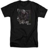 Lord Of The Rings The Best Dwarf Men's 18/1 Tall Cotton Short-Sleeve T-Shirt